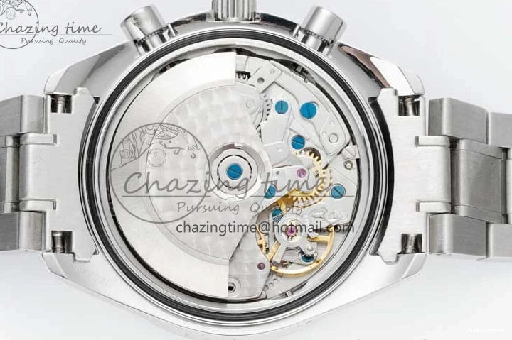0719 Speedmaster Racing Master SS HKF Best Edition White Dial on SS Bracelet A TravelReady 7809